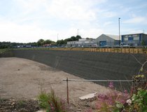 Fisher Street - Finished Soil Nail Wall.jpg