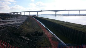 Ipswich, River Wall Replacement - Original Condition