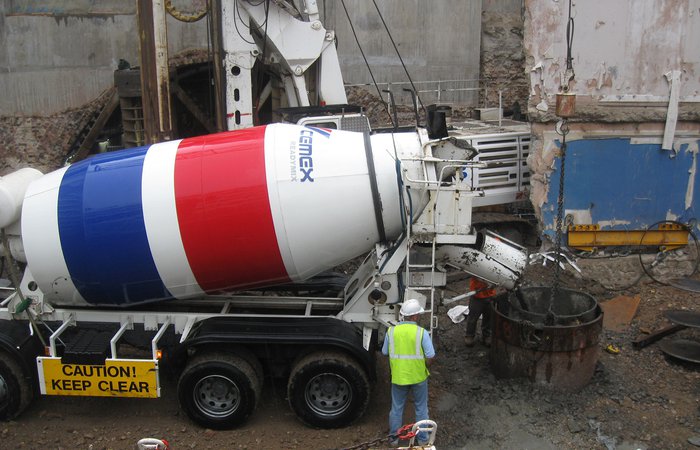 Cannon Place - Concreting Piles 