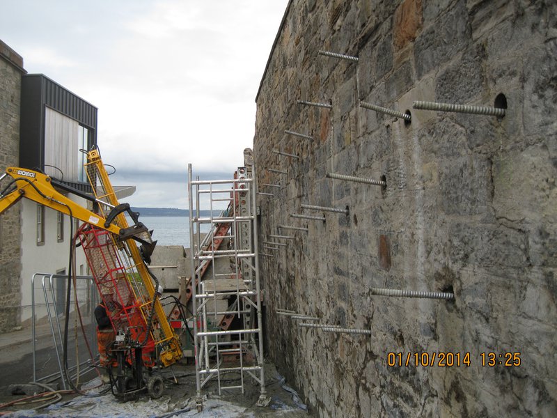 Granton - Soil Nail Retaining Wall Stabilisation